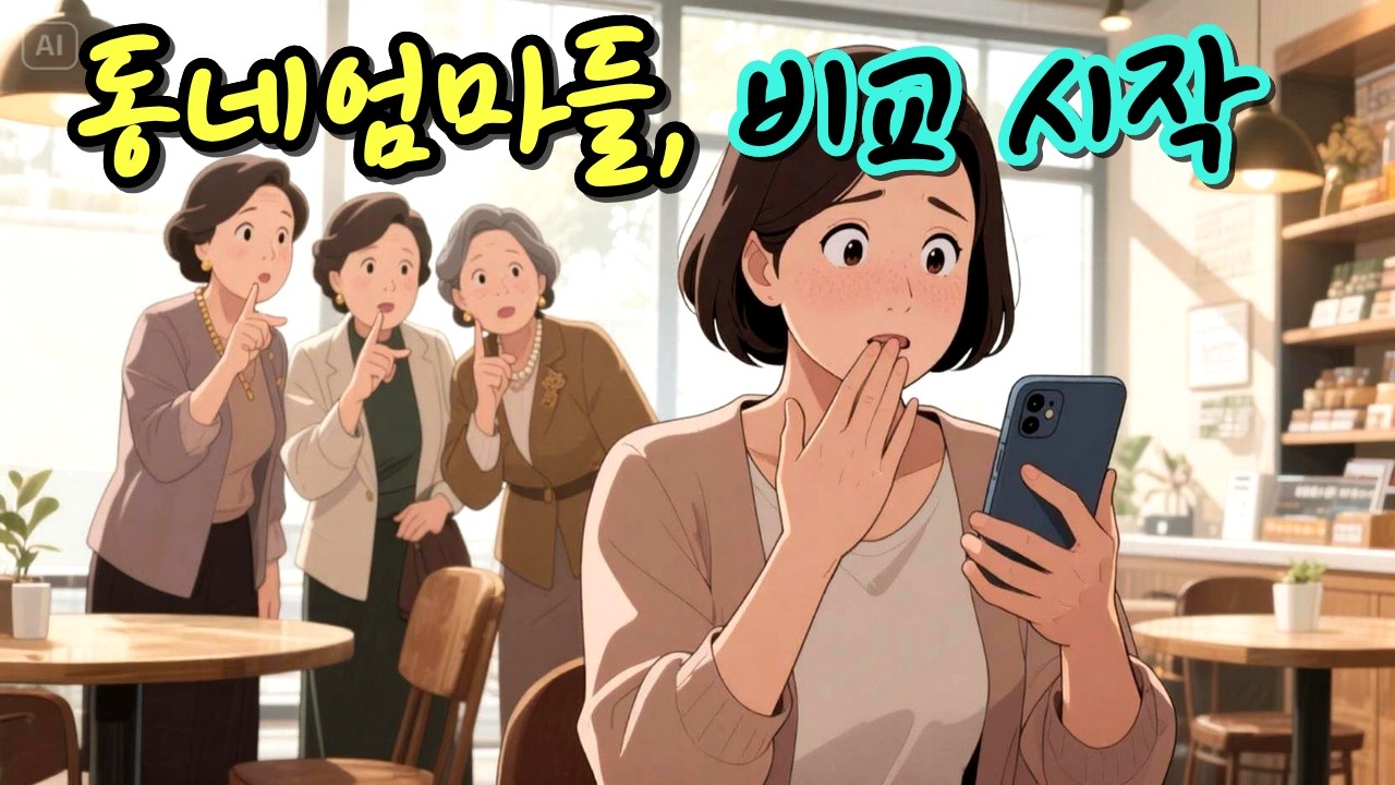 동네 엄마들 사이에서 흔들렸습니다 | 학부모 모임, 그 불안의 시작