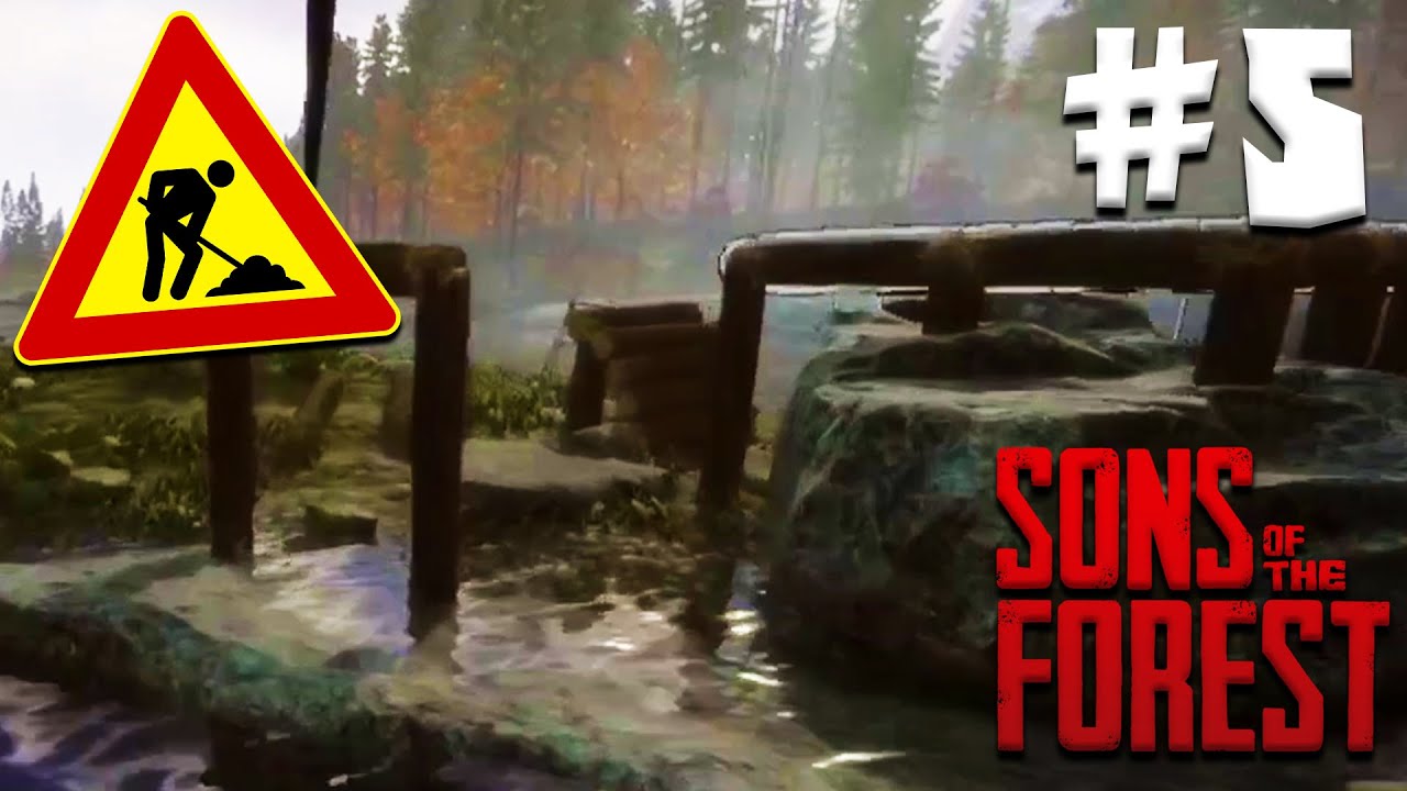 CHE LA COSTRUZIONE DELLA BASE ABBIA INIZIO!! - Sons of the Forest #5