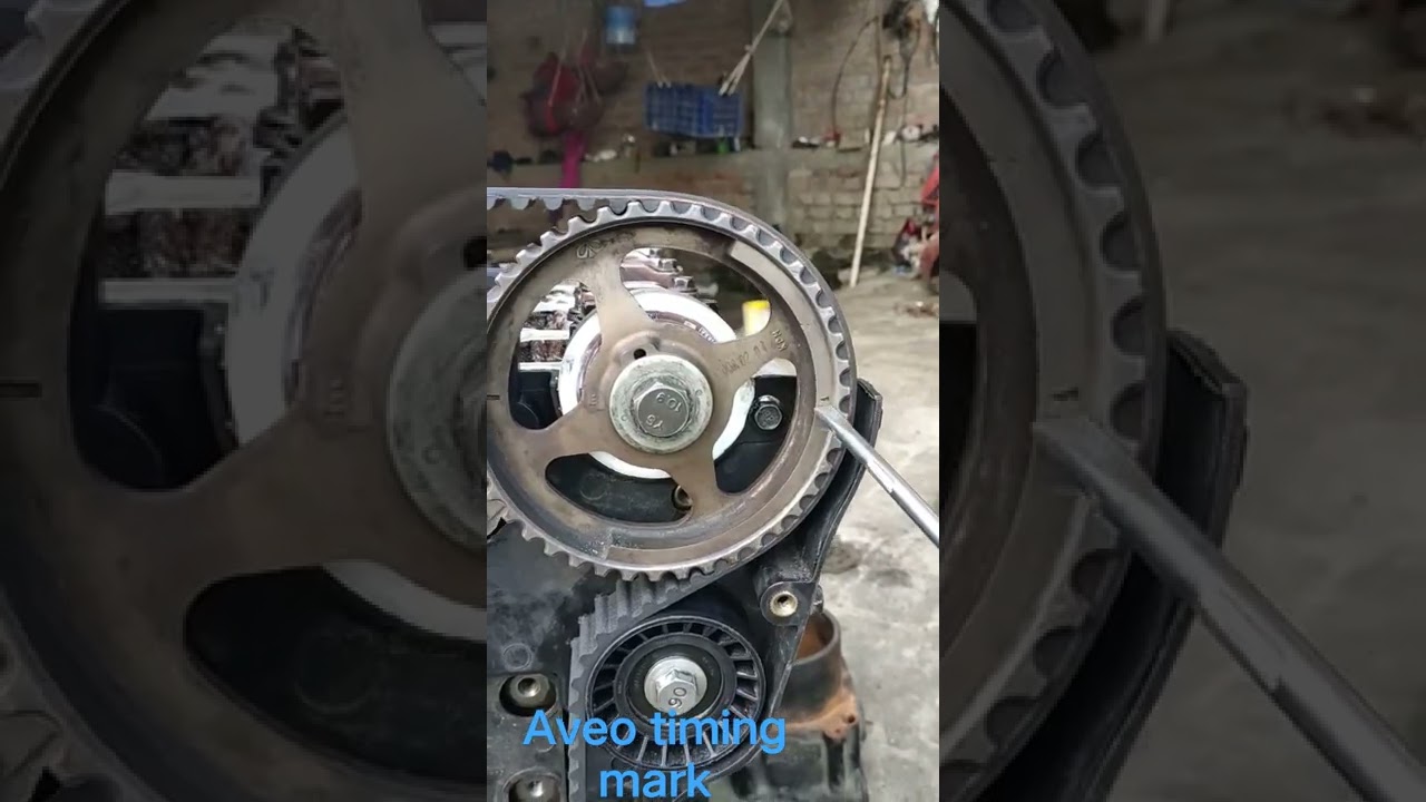 Aveo timing mark/how to timing mark in aveo