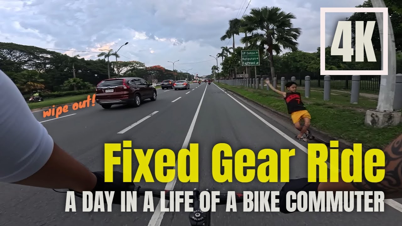 Fixed Gear Ride | A Day in a Life of a Bike Commuter