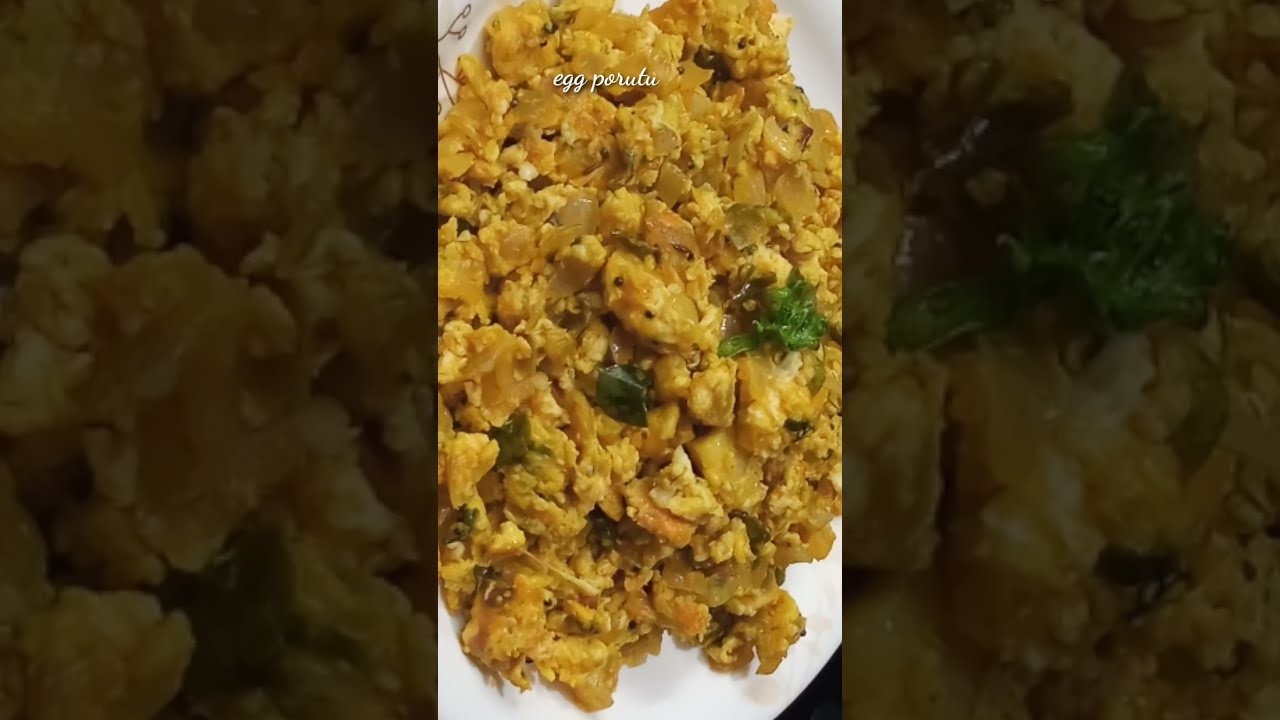 Egg porutu ॥Egg bhurji#shorts#youtubeshorts#shortsfeed#viral