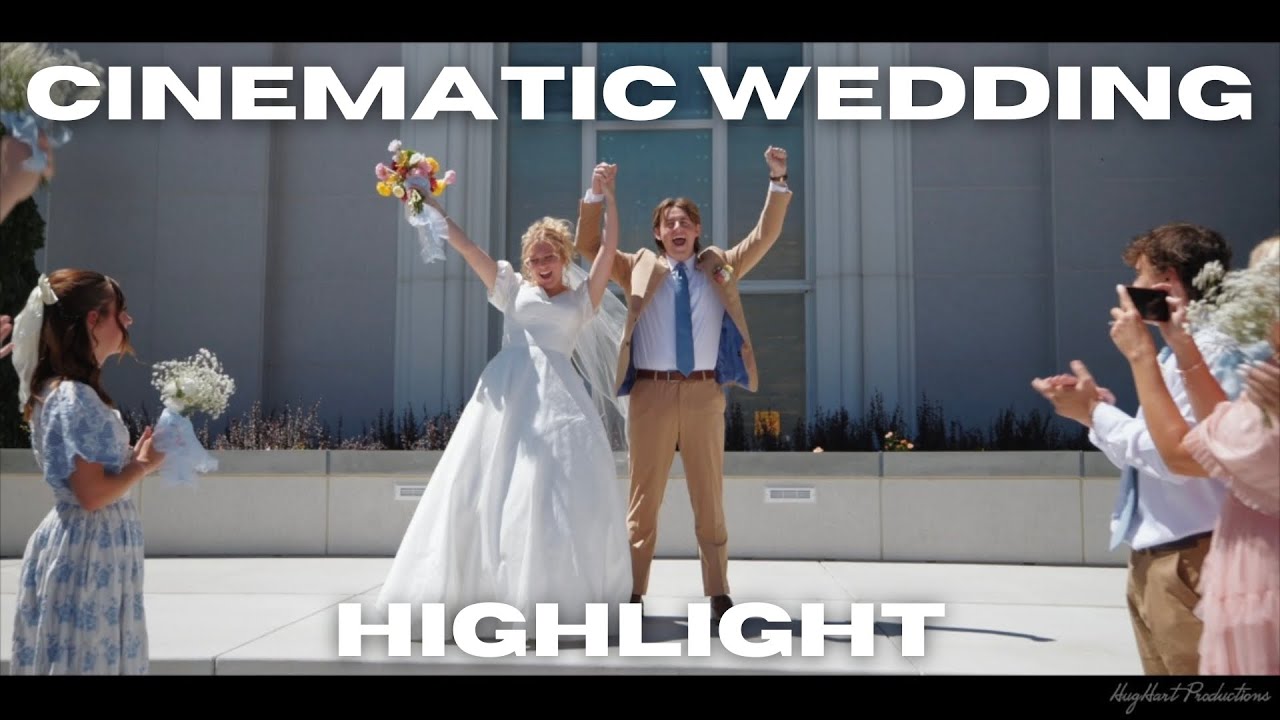 Cinematic Utah Temple Wedding - Full Highlight