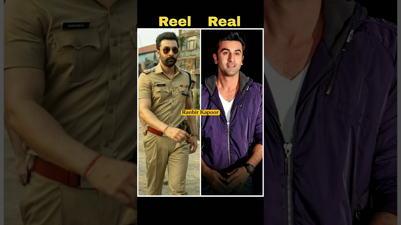 Top 10 actor in police uniform | Reel Vs Real with Name | #realvsreal #top10 #cast