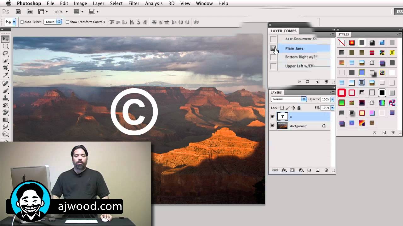 How To Use Layer Comps to Organize Designs in Photoshop