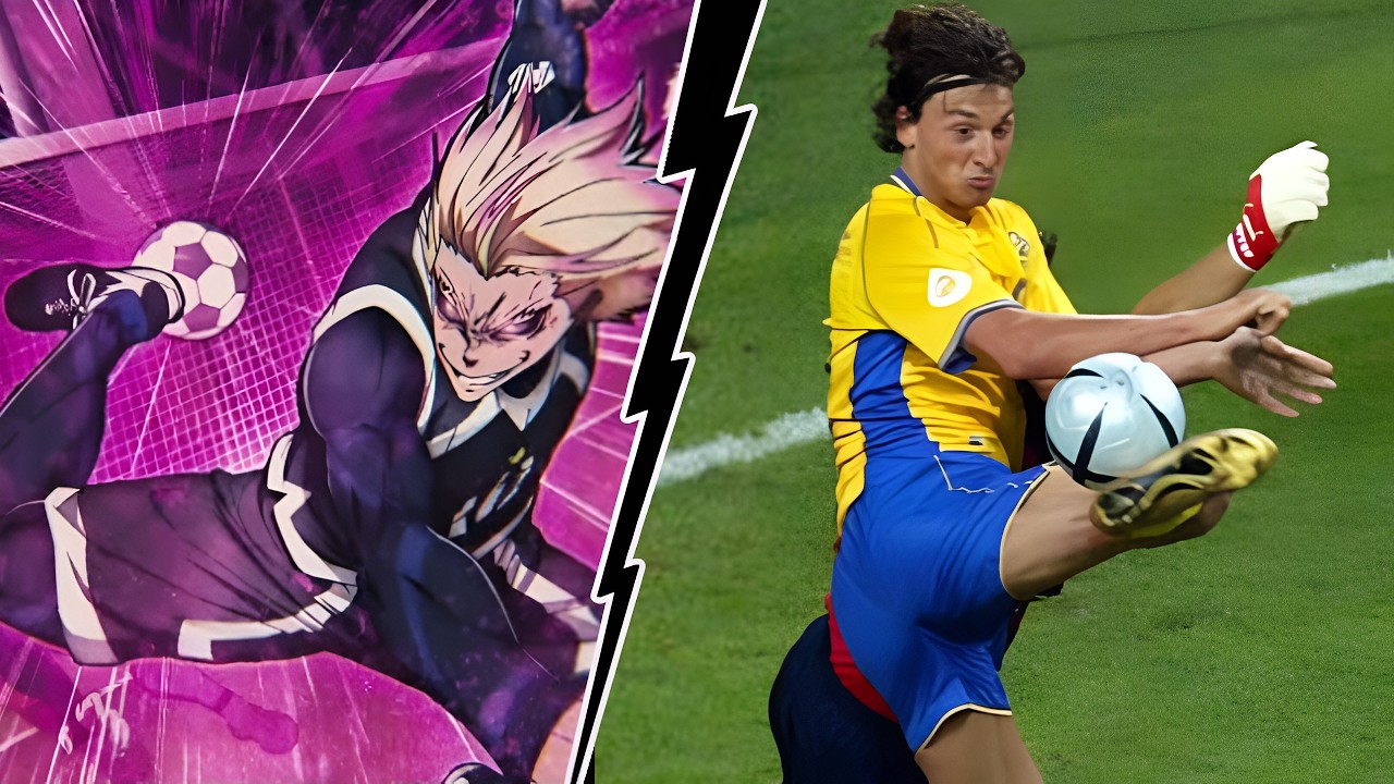 Blue Lock Goals In Real Life Football Comparison