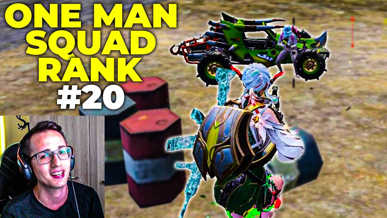 -200 &Uuml;N TELAFİSİ ! ONE MAN SQUAD RANK 20. B&Ouml;L&Uuml;M - PUBG MOBILE
