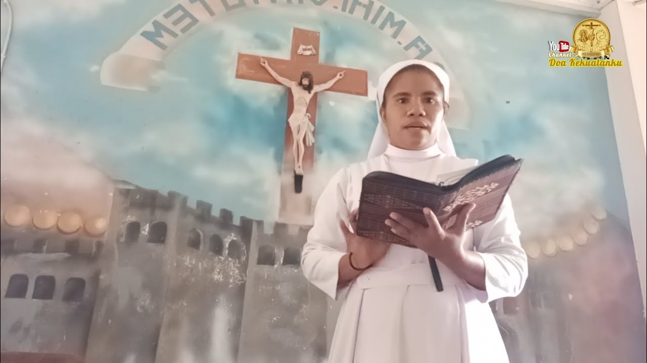 Jumat 13 Maret 2026. Renungan dan Doa katolik hari ini. Doa pagi dan sore bersama Sr Claudina,PRR