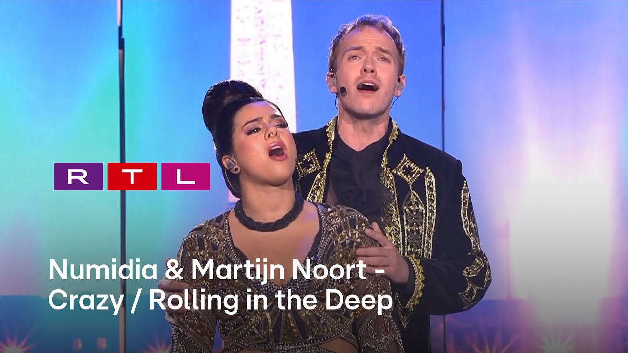 Numidia en Martijn Noort zijn ijzersterk samen met nummer uit Moulin Rouge | Stars on Stage