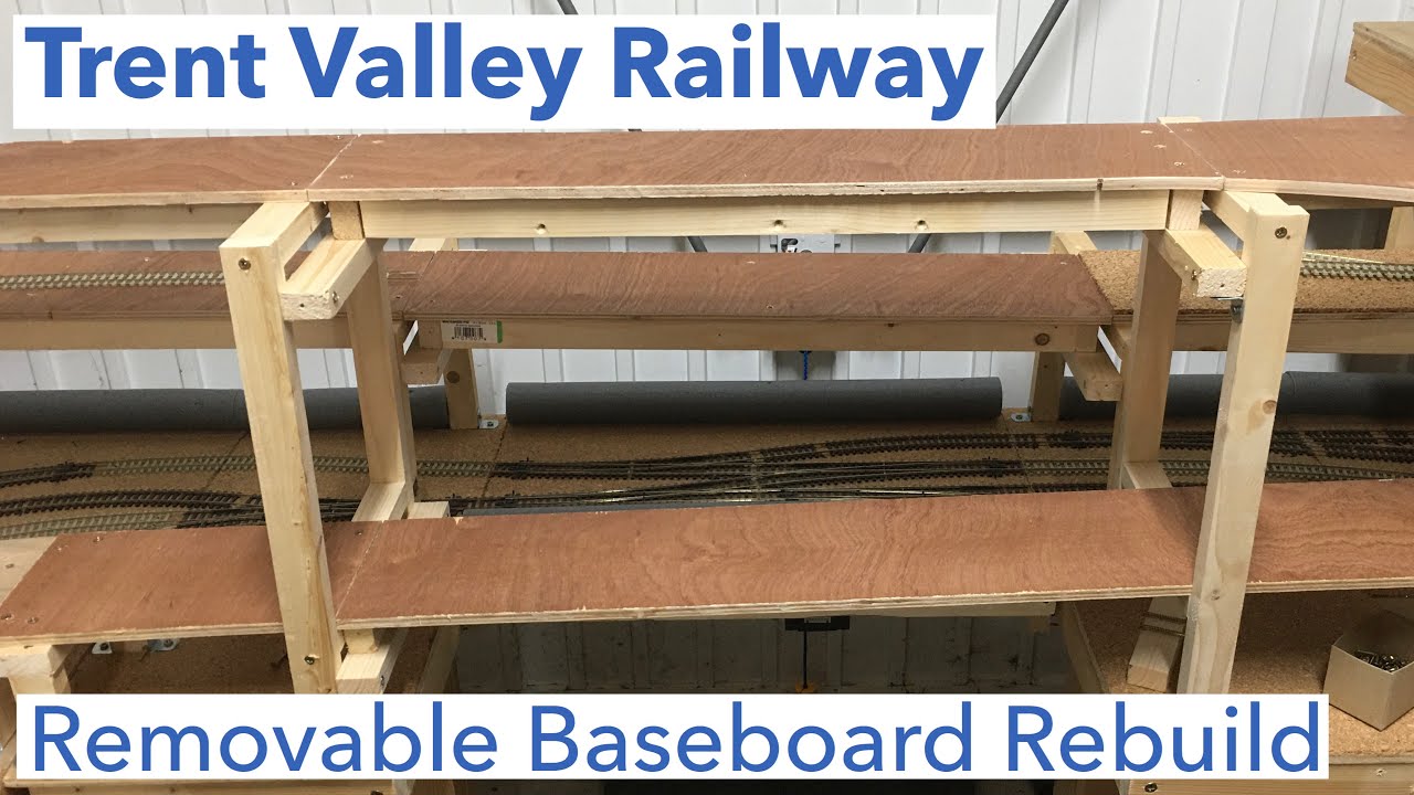 Removable Baseboard Rebuild for a Model Railway - Trent Valley Railway #28