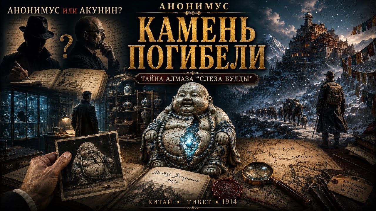 АНОНИМУС или АКУНИН? | КАМЕНЬ ПОГИБЕЛИ | Тайна алмаза &laquo;Слеза Будды&raquo; 