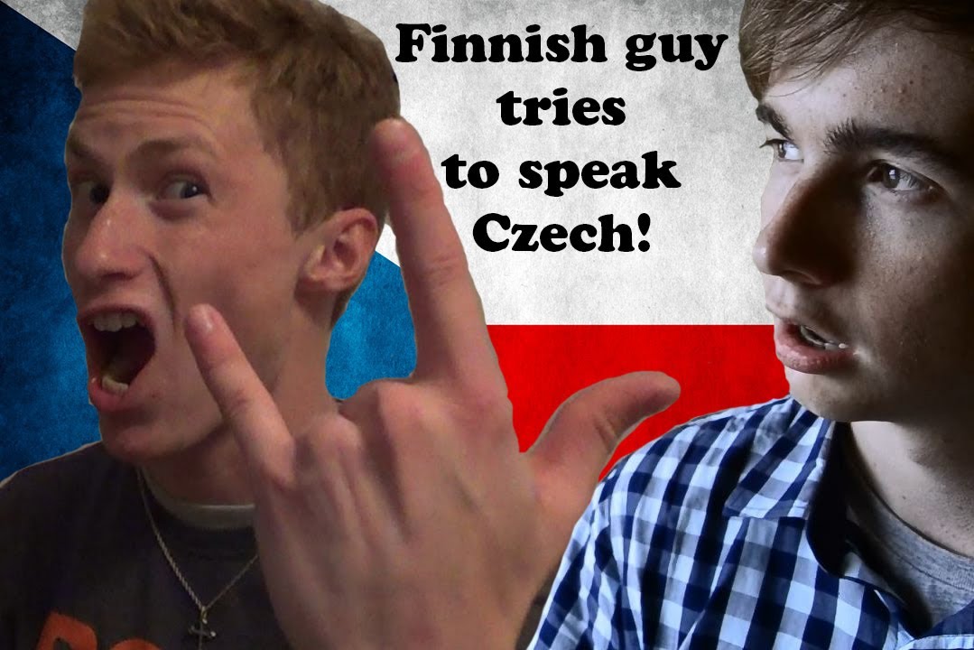FIN ZKOU&Scaron;&Iacute; MLUVIT ČESKY! (Finnish guy tries to speak Czech!)
