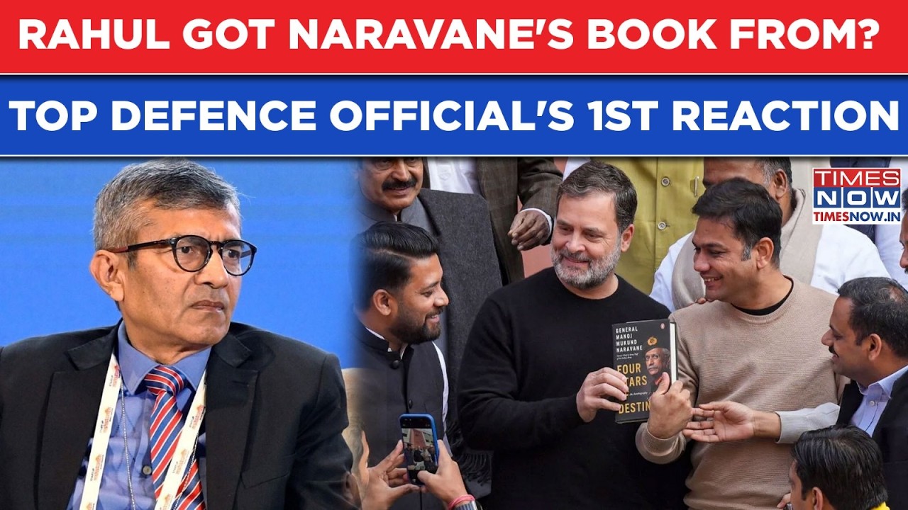Rahul Gandhi Got Naravane's Book From? As LoP Drops Big Hint, Top Defence Official Reacts, Says...
