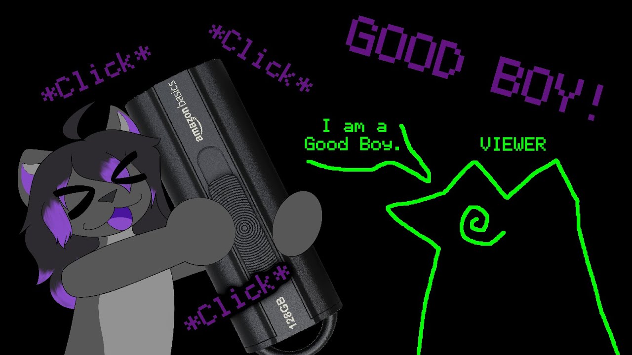 [Furry ASMR] - Void Fox Clicker Trains you to be a Good Boy