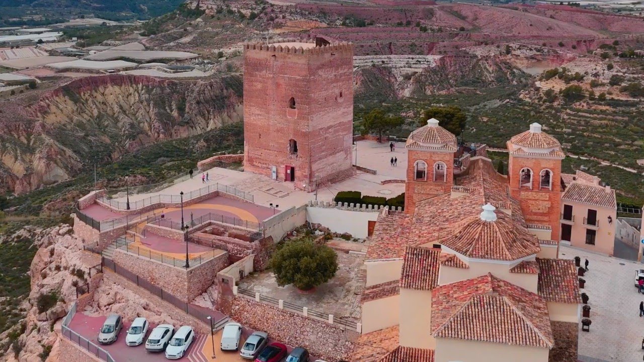 Aledo Murcia Region Spain from above