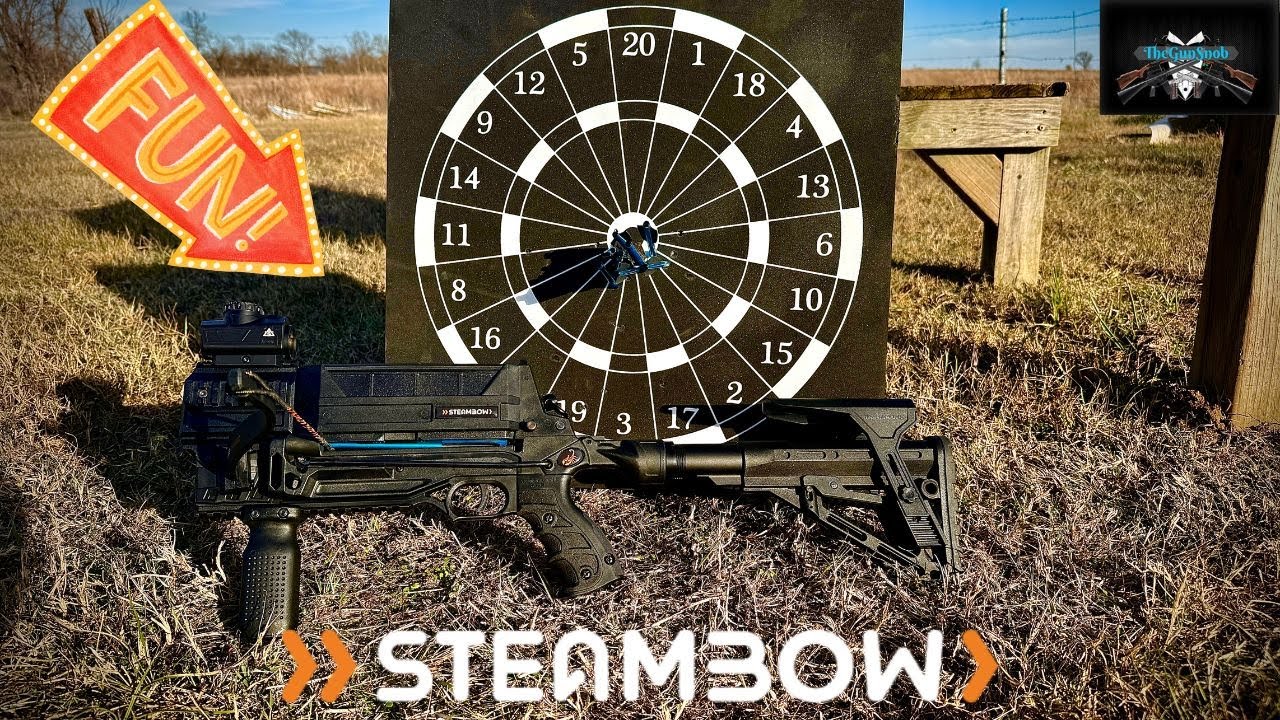 Новый многозарядный тактический арбалет Steambow M10