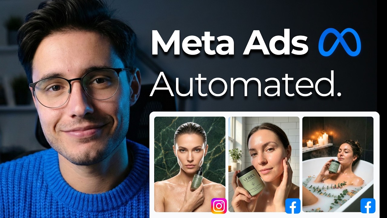 This AI System Generates UNLIMITED Meta Ads in Minutes ($13M Ecom Automation)