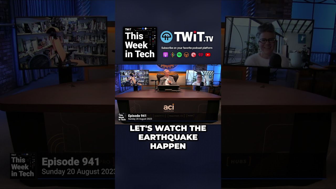 Cory Doctorow Live During HurriQuake!