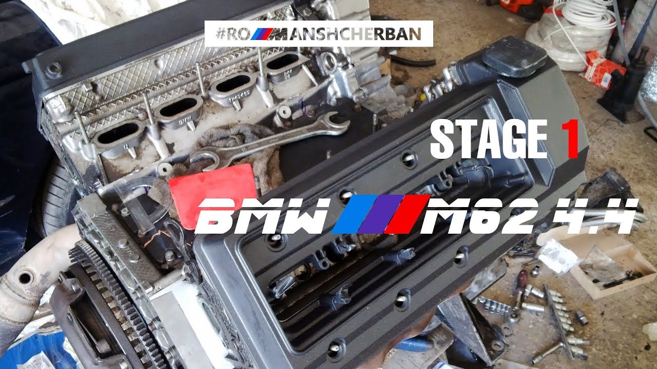 Базовый тюнинг V8 4.4 BMW M62.