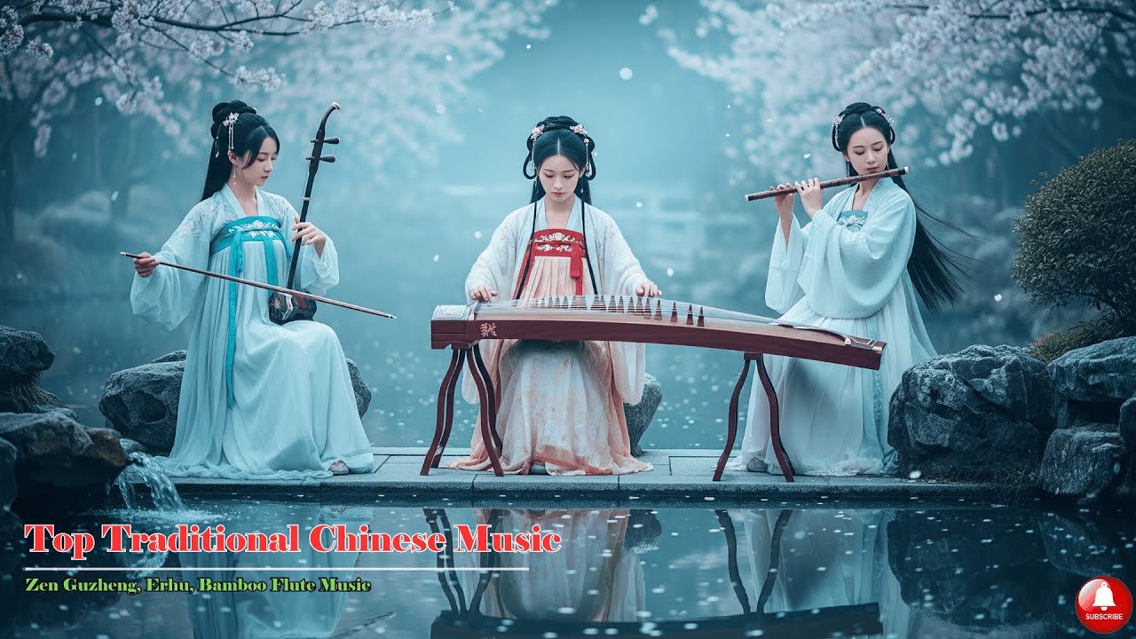 Top Traditional Chinese Music: Guzheng, Flute & Erhu | Relaxing Music, Calming Sounds