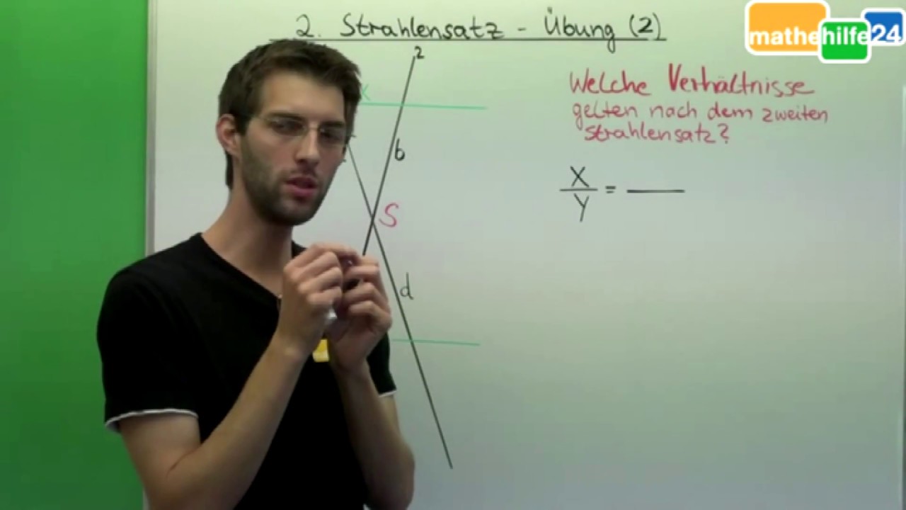 2. Strahlensatz Übungsaufgabe 2 - Geometrie