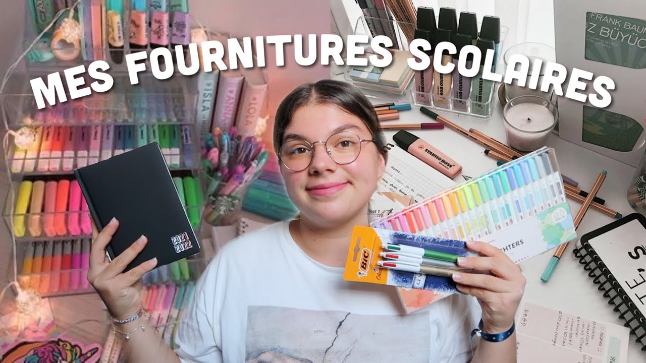 Mes fournitures scolaires