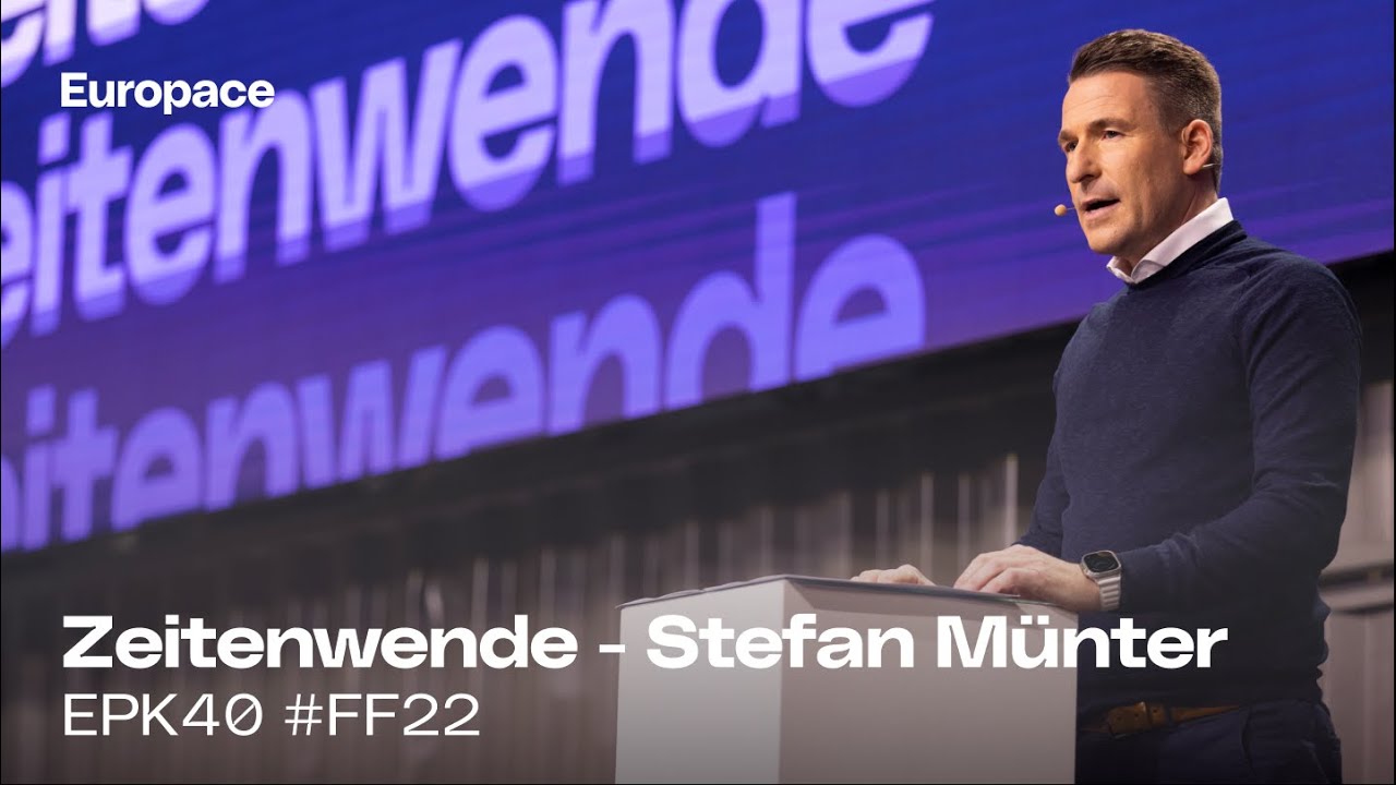 Finance Festival 2022 #FF22 | Zeitenwende [Keynote] | Stefan Münter