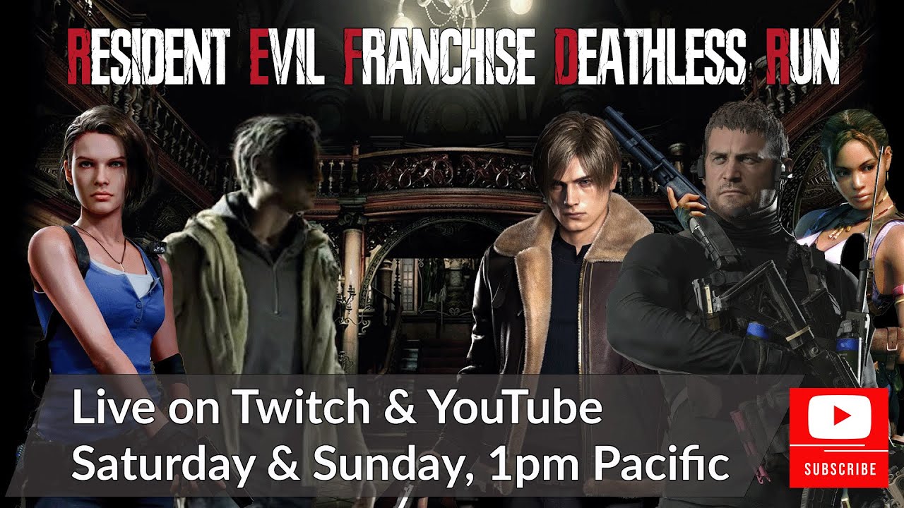 🔴Resident Evil Franchise Deathless Run - Attempt 2