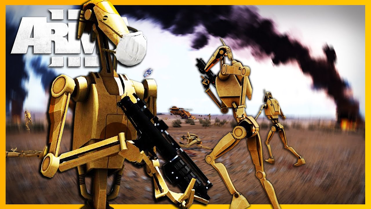 Играем за подлых и коварных дроидов — Arma 3 STAR WARS