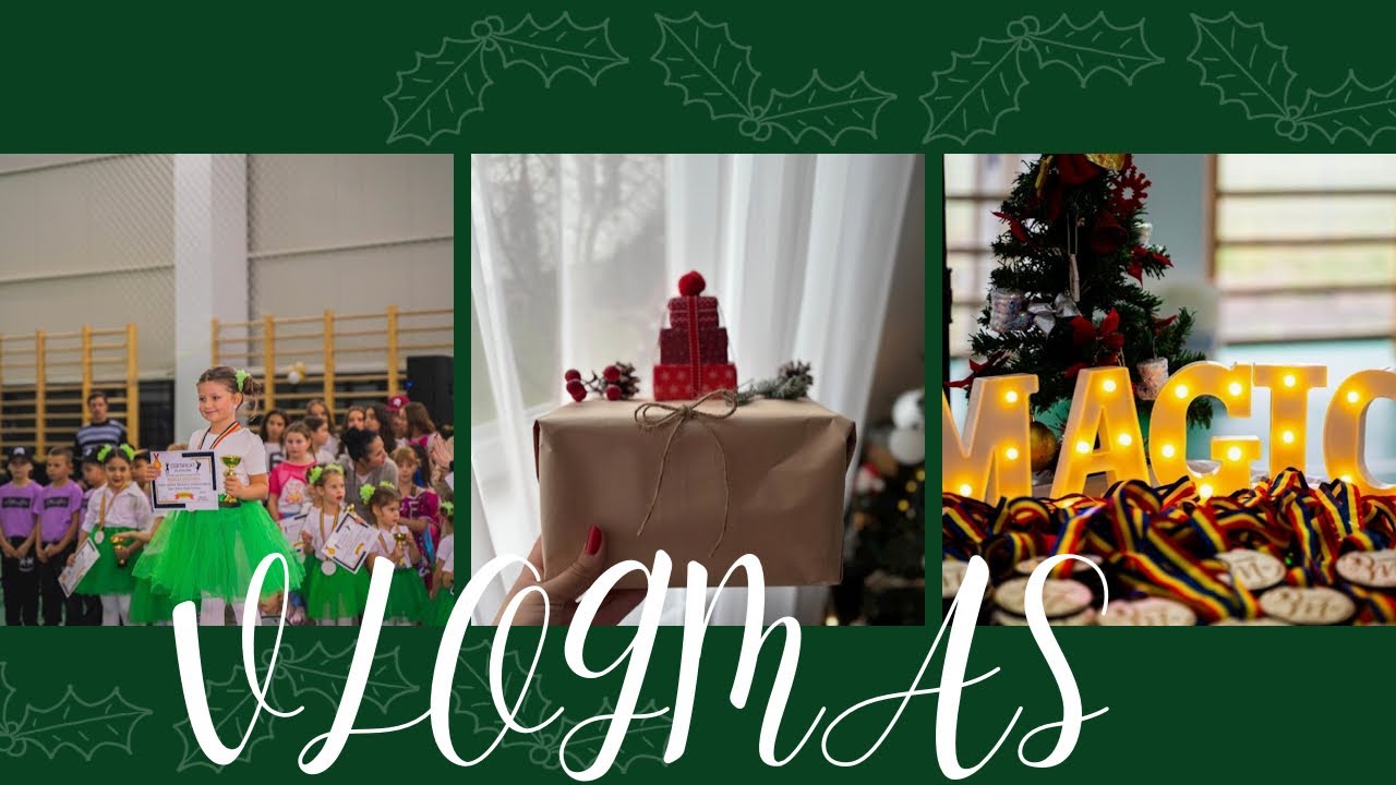 ☃️🎄VLOGMAS 🎄☃️ Anul viitor începe de acum🤩 🎉 Distracție, planuri și dans în familie” 💃🏻Cumpărături 🛒