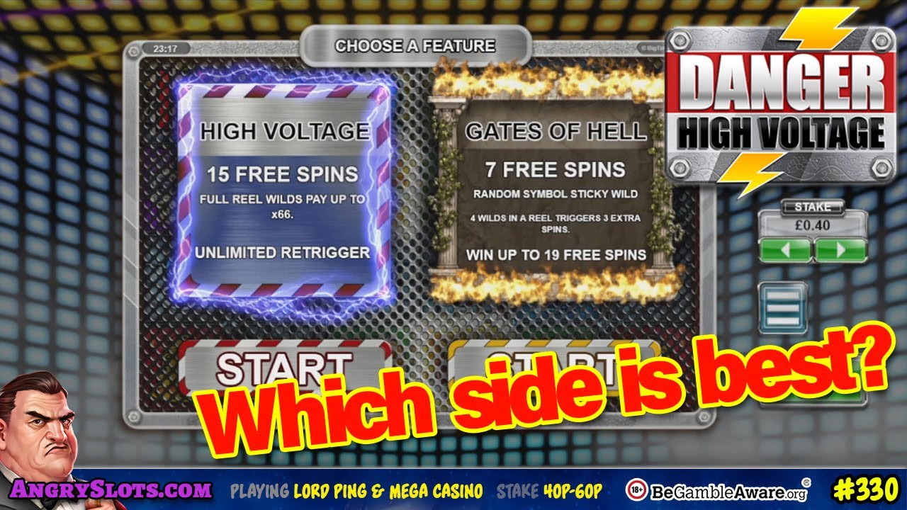 DANGER HIGH VOLTAGE - Slot Bonus Grind - Can Danger show us her magic?