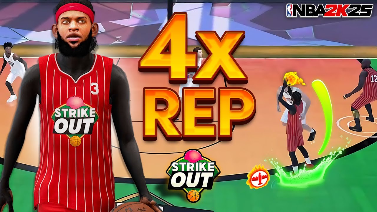 DOMINATING THE *NEW* STRIKE OUT EVENT SECURING 4X REP, BOOST, AND CLOTHES IN NBA 2K25!
