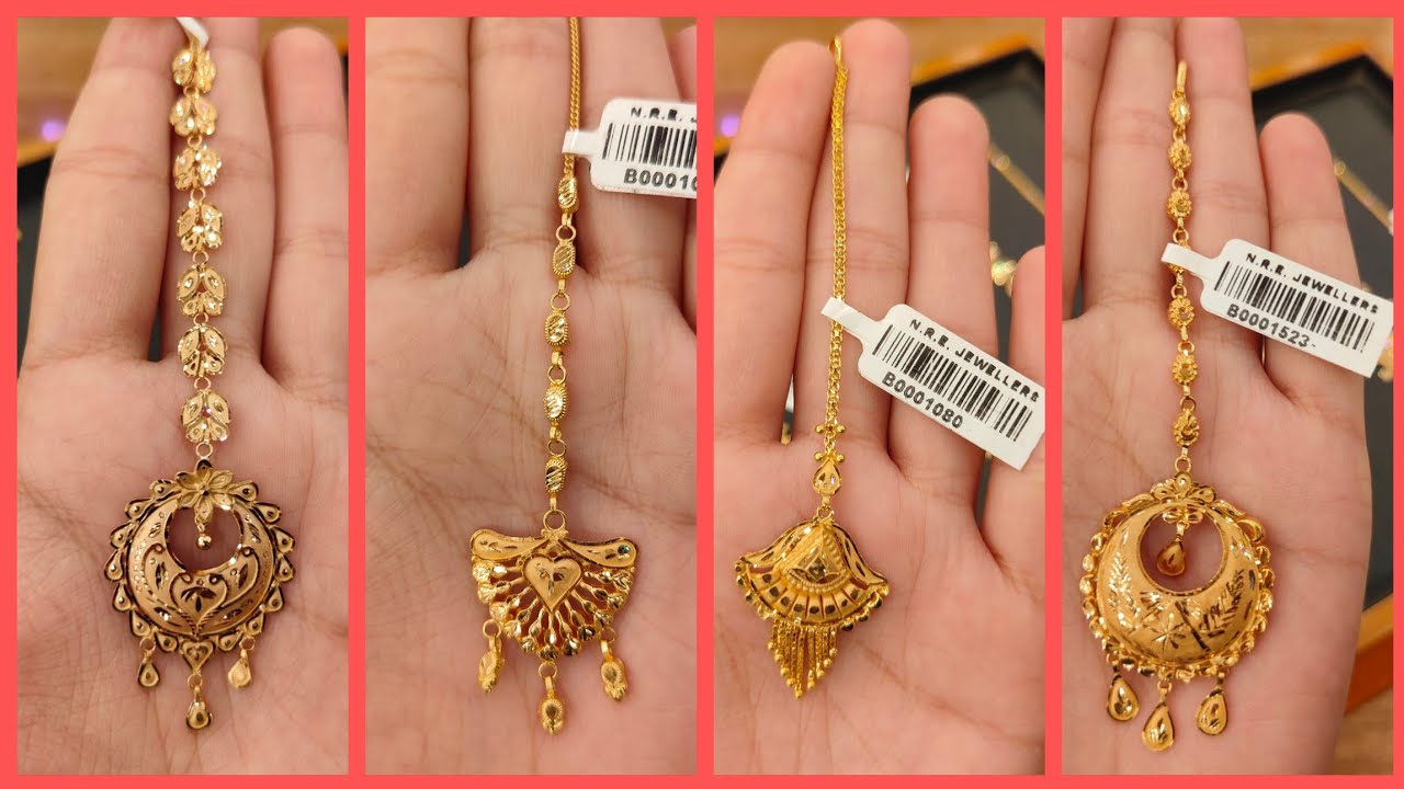 মাএ ৩ গ্রাম থেকে টিকলি||Light Weight Gold Tikli Design||Wedding Special||Weight And Price