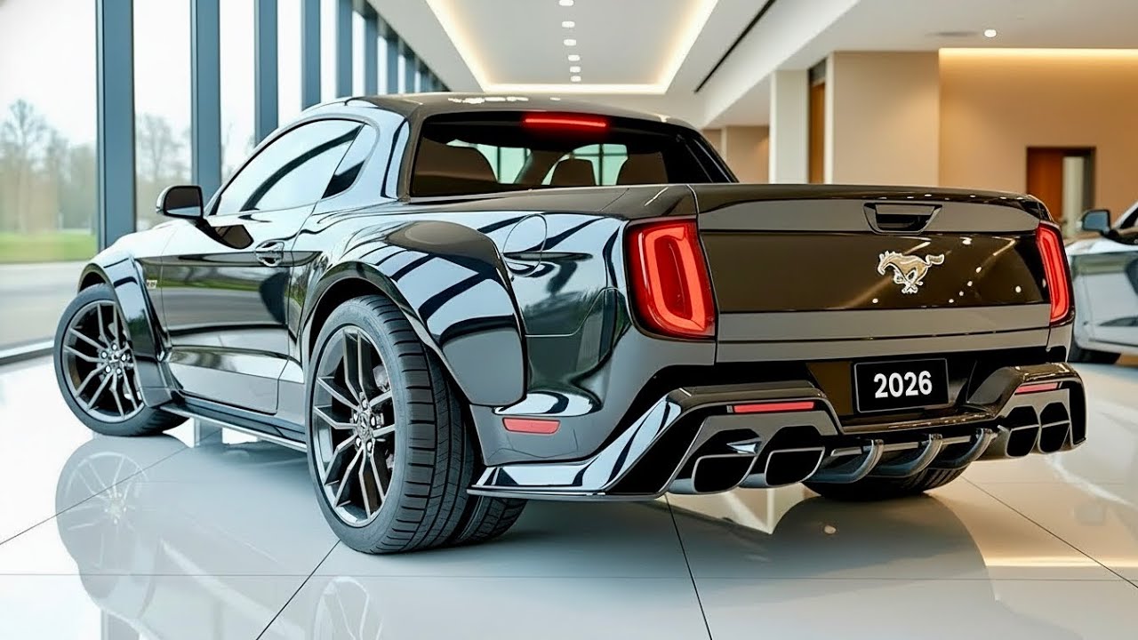 Ford Mustang Pickup 2026 ¡Nadie Esperaba Esto! La Pickup Más Salvaje de Ford 😱🔥