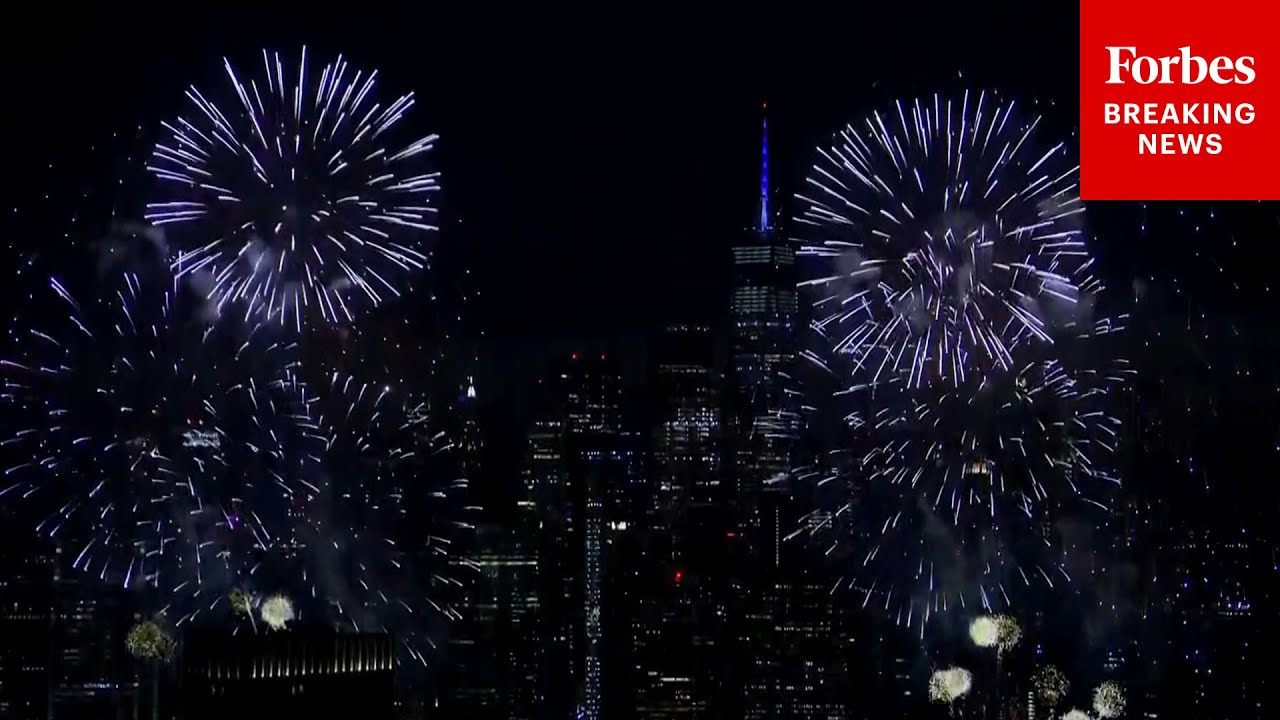 WATCH LIVE: New York City Enjoys A Fourth Of July Fireworks Show