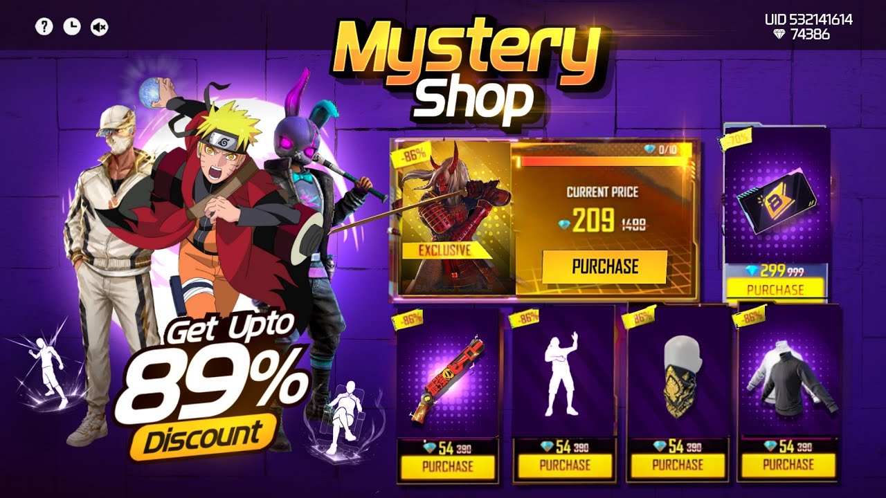 Next Mystery Shop Discount Confirm Date | New Event Free Fire Bangladesh Server |Free Fire New Event