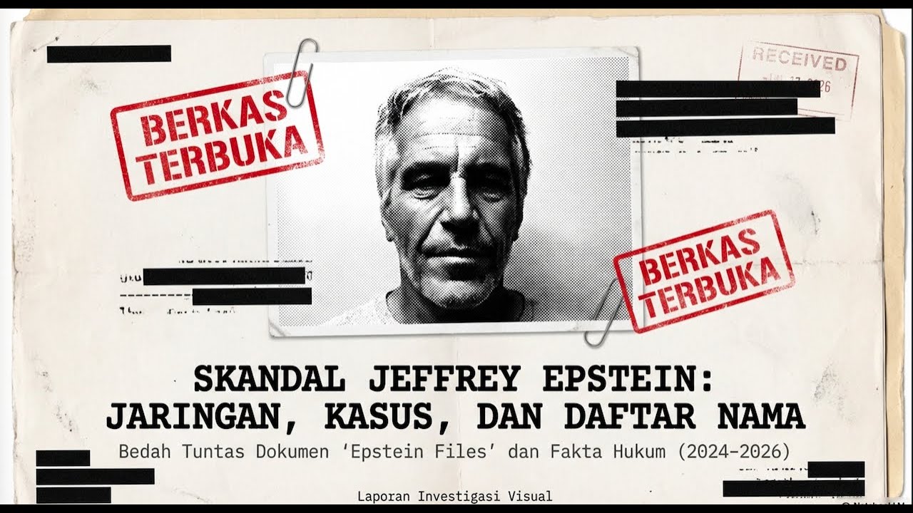 Epstein Files Dibuka: Nama-Nama Besar, Jejak Kekuasaan, dan Fakta yang Disembunyikan