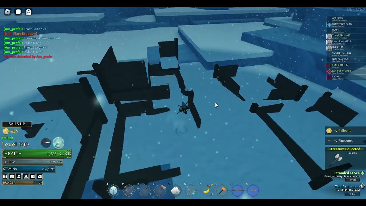 Frostmill Island secret location
