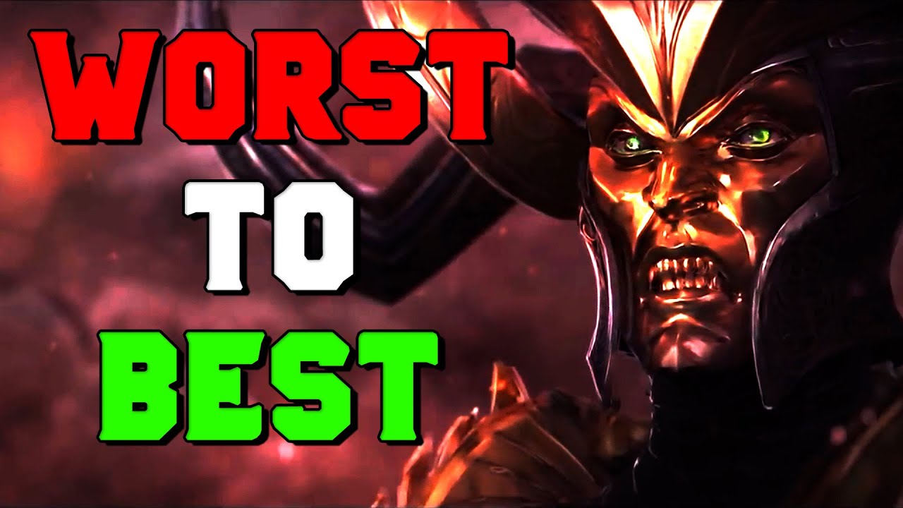 Dark Elf Campaigns from Worst to Best