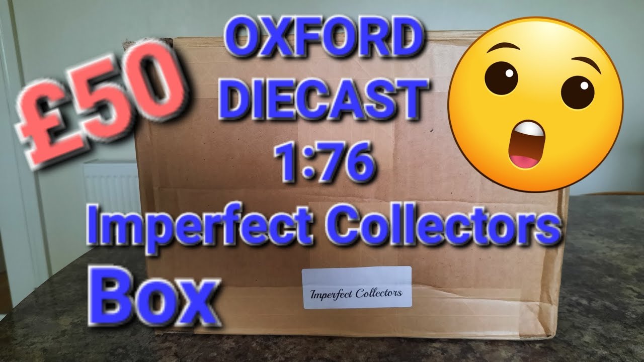 Oxford Diecast Imperfect Collectors Box £50