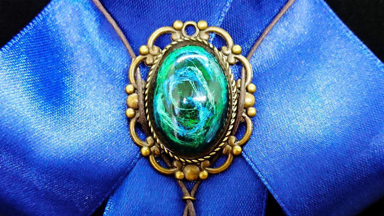 描いて作る！エメラルド宝石レジン♪Draw and make! Emerald gem resin ♪