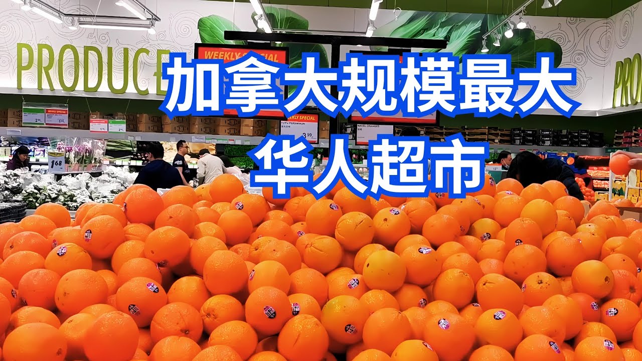 加拿大规模最大华人超市｜大统华超市｜多伦多物价 | 多伦多超市 | 多伦多生活