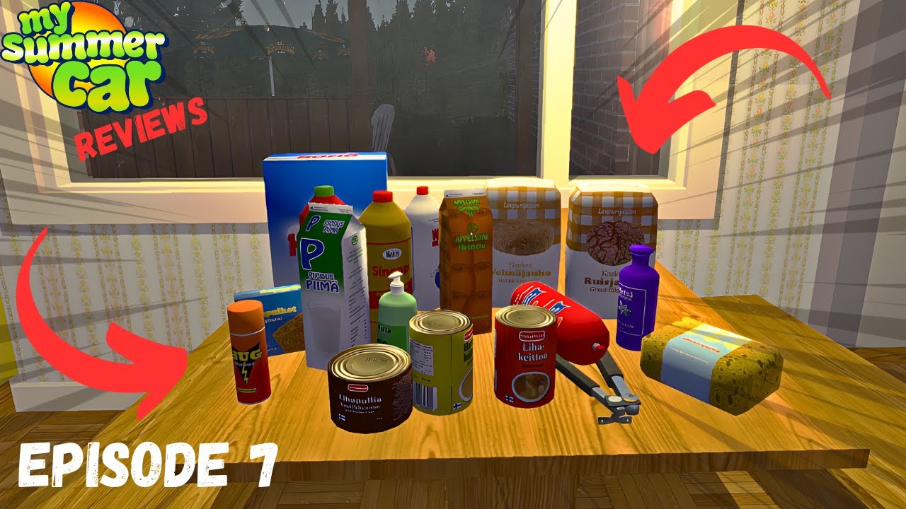 NEW FOOD & ITEMS AT TEIMO'S (EXPANDED SHOP MOD REVIEW) - My Summer Car