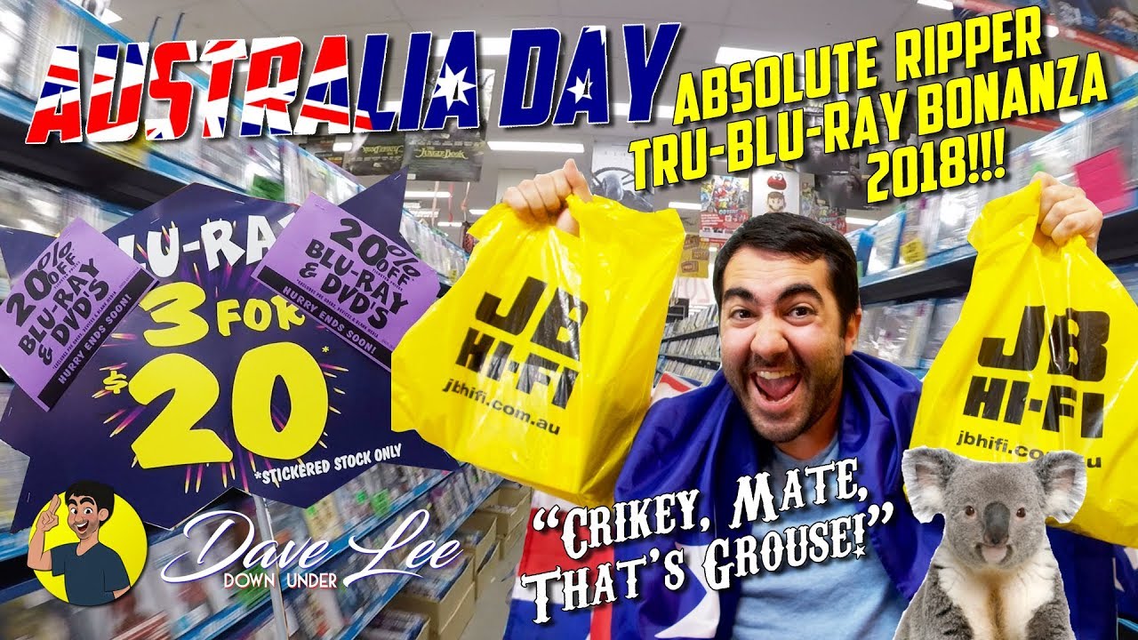 AUSTRALIA DAY BLU-RAY HAUL 2018!