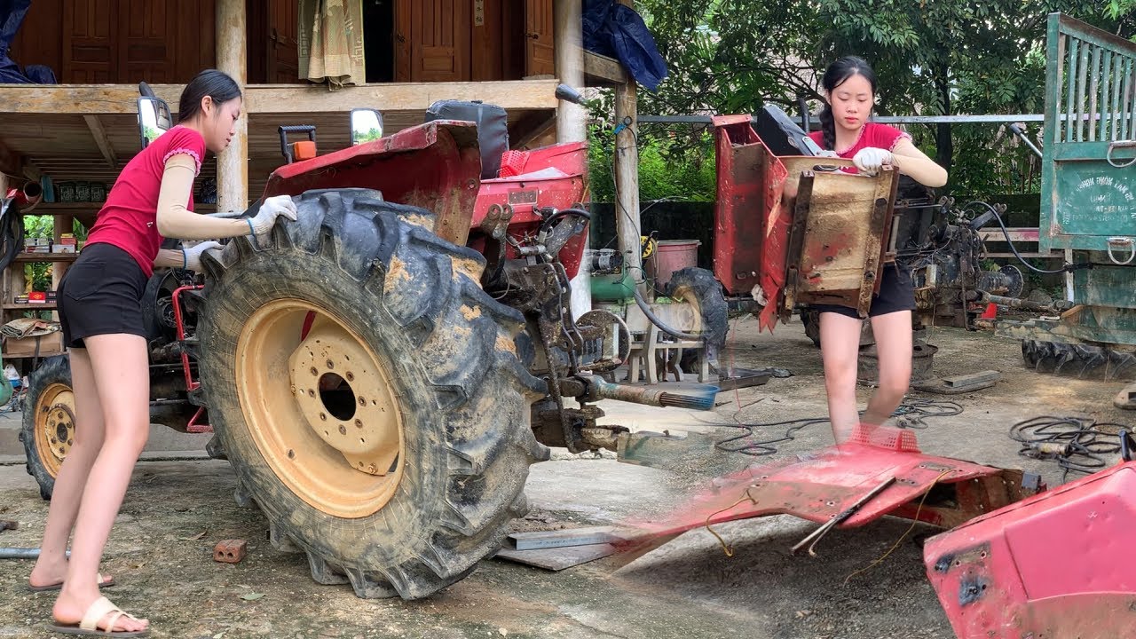 Small tractor repair YANMAR - FX26D.
