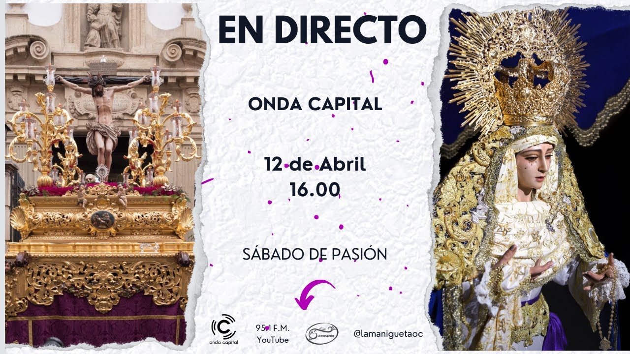 🔴 EN DIRECTO: Sábado de Pasión Sevilla 2025 | Semana Santa