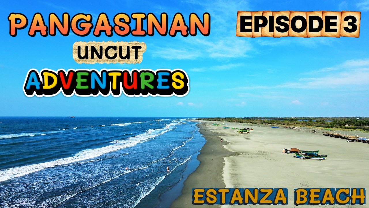 ESTANZA BEACH RIDE AFTER DAANG KATUTUBO | PANGASINAN UNCUT ADVENTURES EPISODE 3