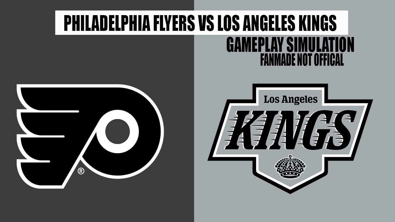 Philadelphia Flyers vs Los Angeles Kings | Gameplay Simulation NHL