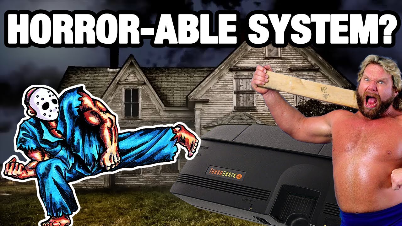 16-битная Turbo GrafX 16 игр ужасов