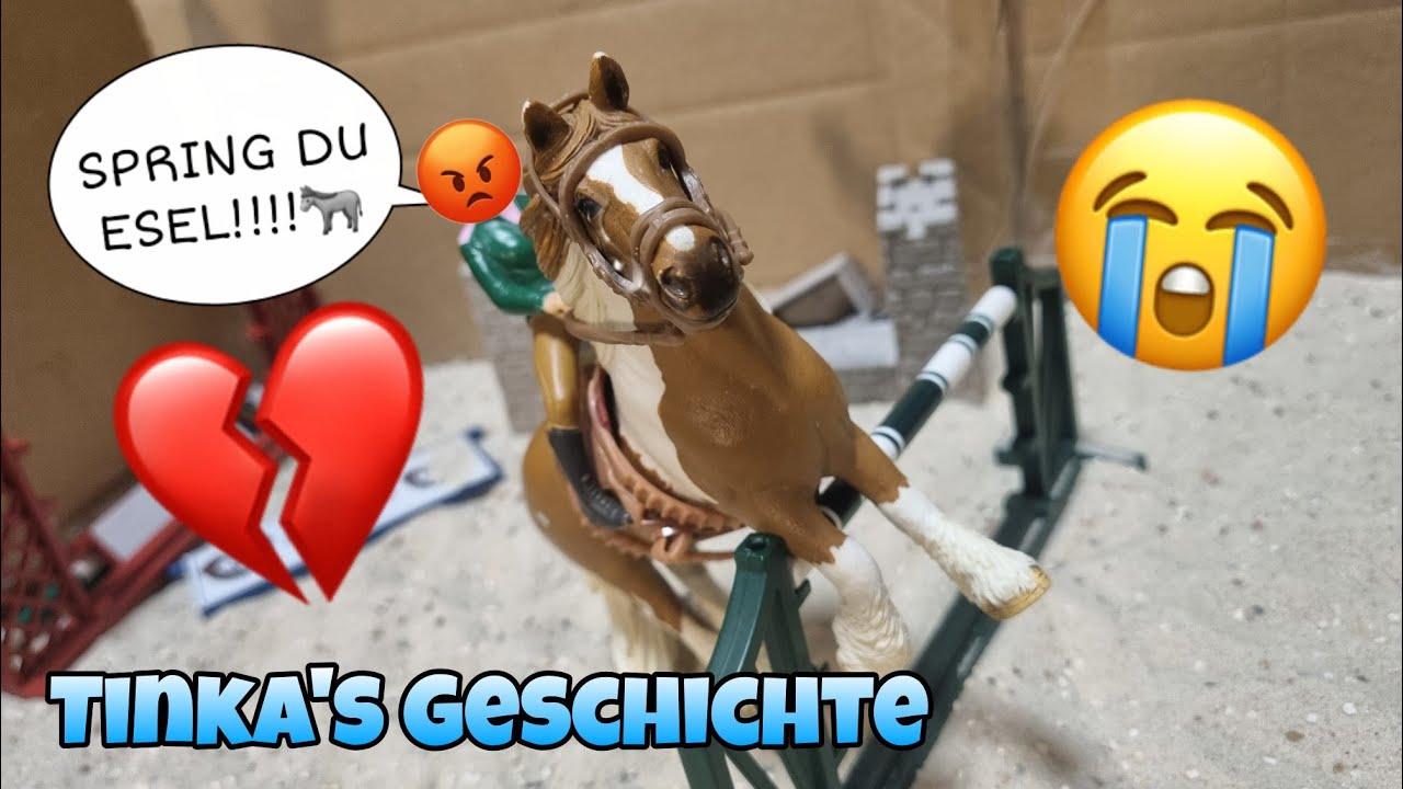 Die traurige Geschichte eines Pferdes namens Tinka💔😭Schleich Video