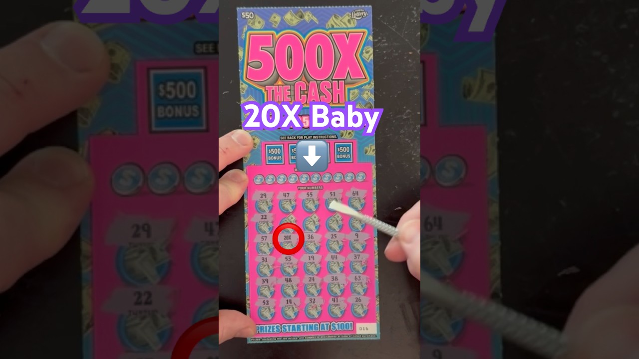 👆👆Watch the full ending click above #scratchers #scratchofftickets #lottery #fun